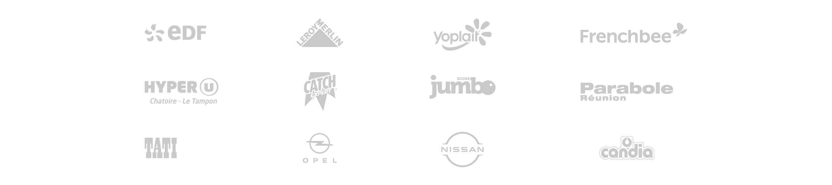 logos des marques